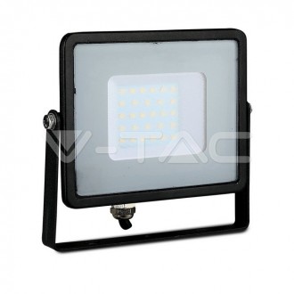 V-TAC LED reflektor 30W-2400LM-IP65-SAMSUNG CHIP-černý-VT-30-B barevná teplota (К): denní bílá / 4000K VT-30