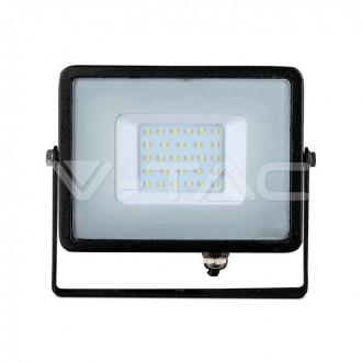 V-TAC LED reflektor 30W-2400LM-IP65-SAMSUNG CHIP-černý-VT-30-B barevná teplota (К): denní bílá / 4000K VT-30