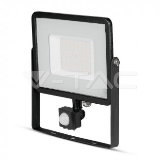 V-TAC LED reflektor se senzorem 50W -SMD-SAMSUNG CHIP-VT-50-S barevná teplota (К): teplá bílá / 3000K VT-50-S