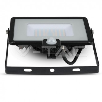 V-TAC LED reflektor se senzorem 50W -SMD-SAMSUNG CHIP-VT-50-S barevná teplota (К): teplá bílá / 3000K VT-50-S