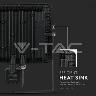 V-TAC LED reflektor se senzorem 50W -SMD-SAMSUNG CHIP-VT-50-S barevná teplota (К): teplá bílá / 3000K VT-50-S