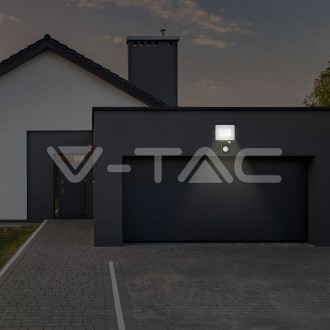 V-TAC LED reflektor se senzorem 50W -SMD-SAMSUNG CHIP-VT-50-S barevná teplota (К): teplá bílá / 3000K VT-50-S