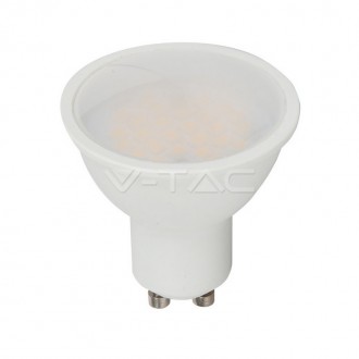 V-TAC LED žárovka GU10 - 5W - 400lm barevná teplota (К): denní bílá / 4000K VT-205