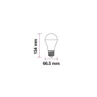V-TAC LED žárovka E27-17W-A65-SAMSUNG CHIP-VT-217 barevná teplota (К): denní bílá / 4000K VT-217