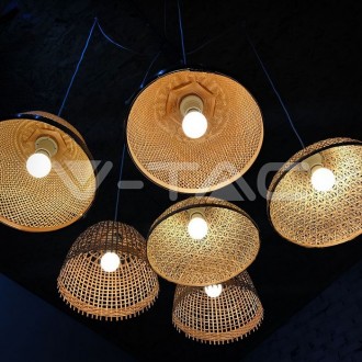 V-TAC LED žárovka E27-9W-A60-806LM-3ks balení-VT-1900 barevná teplota (К): studená bílá / 6400K SKU7242