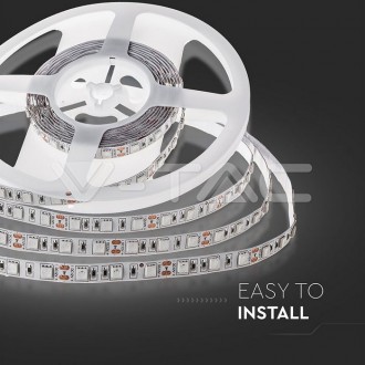 V-TAC LED pásek 9W 12V SMD 5050, VT-5050 IP20 barevná teplota (К): studená bílá / 6400K VT-5050