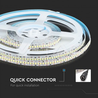V-TAC LED pásek 18W-12V-3000LM/M-IP20-SMD2835 barevná teplota (К): denní bílá / 4000K VT-2835