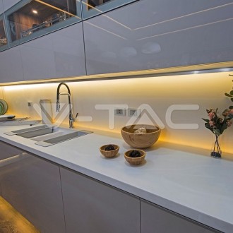 V-TAC LED pásek 18W-12V-IP20-SMD2835-VT-2835 barevná teplota (К): denní bílá / 4000K VT-2835