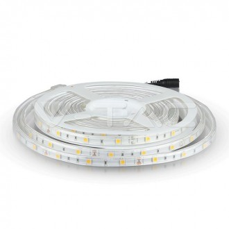 V-TAC LED pásek do kuchyně 4,8W-12V-IP65-SMD5050-5m barevná teplota (К): teplá bílá / 3000K VT-5050