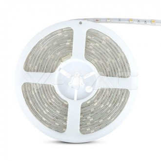 V-TAC LED pásek do kuchyně 4,8W-12V-IP65-SMD5050-5m barevná teplota (К): teplá bílá / 3000K VT-5050