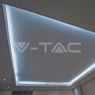 V-TAC LED pásek do kuchyně 4,8W-12V-IP65-SMD5050-5m barevná teplota (К): teplá bílá / 3000K VT-5050