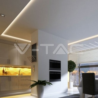 V-TAC LED pásek 18W-12V-IP20-VT-5730 barevná teplota (К): teplá bílá / 3000K VT-5730