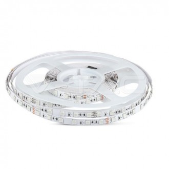 V-TAC LED pásek 9W-24V-SMD5050-VT-5050-IP20 barevná teplota (К): teplá bílá / 3000K VT-5050