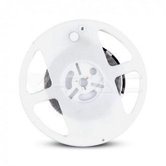 V-TAC LED pásek 7,2W-12V-SMD 3528-IP20-VT-352-IP20 barevná teplota (К): studená bílá / 6400K VT-352