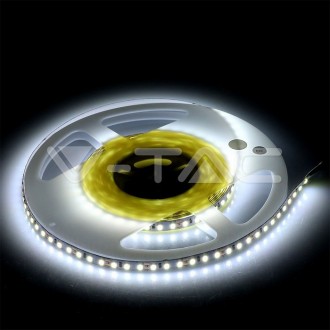 V-TAC LED pásek 7,2W-12V-SMD 3528-IP20-VT-352-IP20 barevná teplota (К): studená bílá / 6400K VT-352