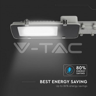 V-TAC LED veřejné osvětlení 150W-ip65-4000K-šedé tělo-VT-150ST barevná teplota (К): studená bílá / 6400K VT-150ST