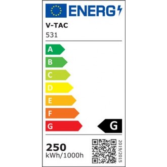 V-TAC LED veřejné osvětlení 150W-ip65-4000K-šedé tělo-VT-150ST barevná teplota (К): studená bílá / 6400K VT-150ST