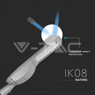 V-TAC LED pouliční osvětlení 160W - 4000K - SAMSUNG ČIP-šedá VT-160ST