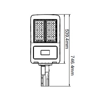V-TAC LED veřejné osvětlení SAMSUNG Chip 200W-4000K-CLASS II 140Lm/W-SKU889-VT-202ST SKU889