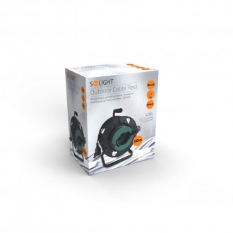 Solight Prodlužovací přívod na bubnu-1zásuvka-50m-3x1,5mm2-IP44 PB31