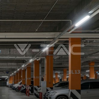 V-TAC Vodotěsné LED svítidlo-150cm-48W-4000K-pruhledné VT-150048