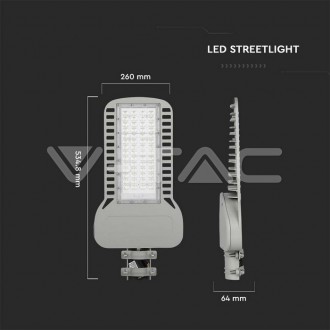V-TAC LED pouliční světlo 150W-Slim-4000K-135lm/W - šedé VT-154ST