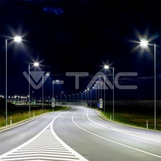 V-TAC LED pouliční světlo 150W-Slim-4000K-135lm/W - šedé VT-154ST