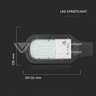 LED pouliční osvětlení SAMSUNG Chip 30W 4000K-V-TAC VT-31ST