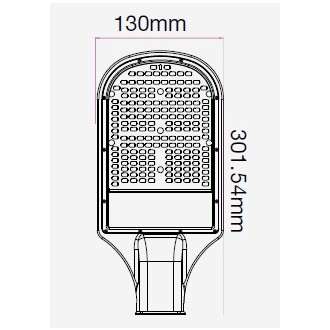 LED pouliční osvětlení SAMSUNG Chip 30W 4000K-V-TAC VT-31ST