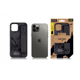 Tactical Camo Troop Kryt pro Apple iPhone 12/12 Pro Black