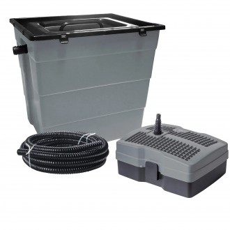 Sada průtokové filtrace s čerpadlem 1000 l/h a UV 9W do  6 m³