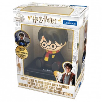 Dětský budík Harry Potter s nočním osvětlením