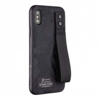 Tactical Camo Troop Kryt pro Apple iPhone X/XS Black