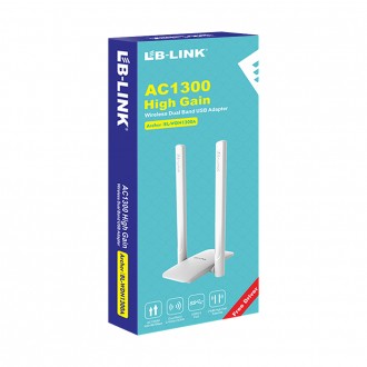 DeTech Bezdrátový síťový adaptér LB-LINK BL-WDN-1300 - bílý