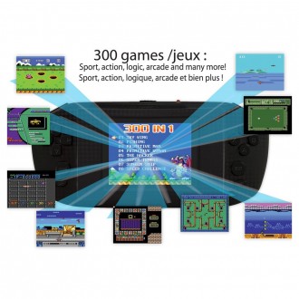 Herní konzole Power Cyber Arcade s obrazovkou 2,8" - 300 her