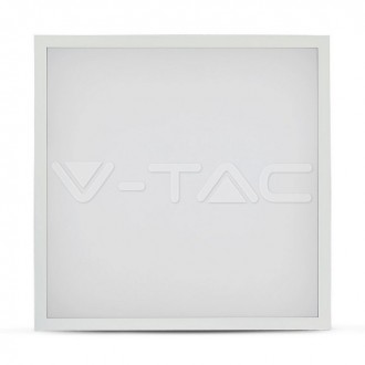 V-TAC LED panel stropní 40W-6500K-60x60cm-přisazený čtverec-VT-6142 barevná teplota (К): denní bílá / 4000K VT-6142