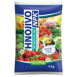 Minerální granulované NPK hnojivo STANDARD - 4 kg