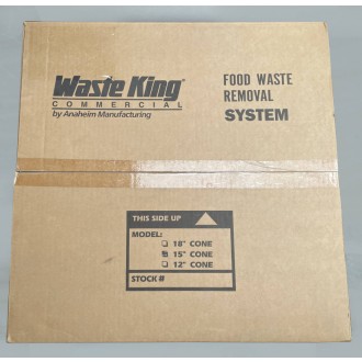 Waste King Mísa oplachová 38 cm, 2 trysky WKC, 2215 – připojení drtiče Waste King 750-10000