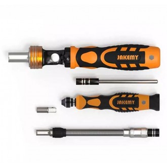 DeTech Univerzální sada nářadí Jakemy JM-8146 47 v 1 - Oranžová