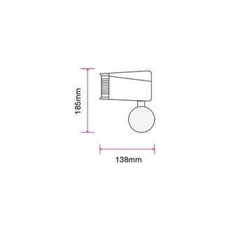 V-TAC LIŠTOVÉ TRACK SVÍTIDLO 40W | 4000K | černé 1192