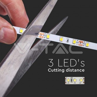 V-TAC LED pásek 4040 60/1 12V 6400K IP20 - studená bílá 2933