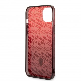 Ferrari Gradient Allover Zadní Kryt pro iPhone 14 Plus Red