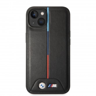 BMW M Tricolor Stripe Zadní Kryt pro iPhone 14 Plus Black