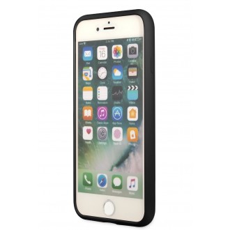 Guess 4G Silicone Metal Logo Zadní Kryt pro iPhone 7/8/SE2020/SE2022 Black