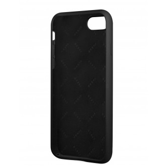 Guess 4G Silicone Metal Logo Zadní Kryt pro iPhone 7/8/SE2020/SE2022 Black