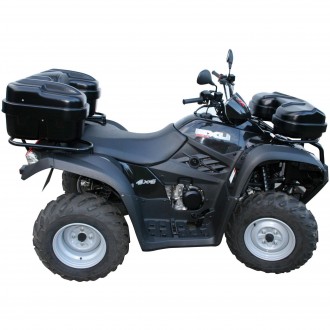 Box / kufr na čtyřkolky a ATV Kamei Frontbox Big - objem 41l / přední montáž / černý strukturovaný