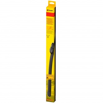 Stěrače Flat sada řidič a spolujezdec 53cm / 53cm - adaptéry typ Cube / Škoda Fabia II / Škoda Roomster