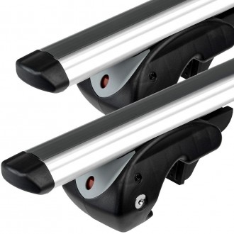 Příčníky na klasické podélníky / hagusy Aroso Leopard XL 135cm - aluminium / uzamykatelné
