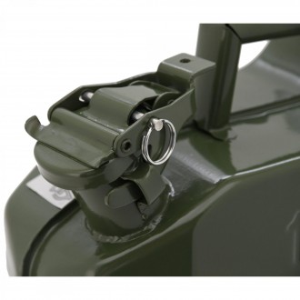 Kanystr na pohonné hmoty / benzín / naftu 20l / kovový - Army