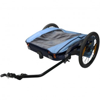 Přívěs / vozík za jízdní kolo Bellelli Trailblazer pro 1/2 děti - světle modrý